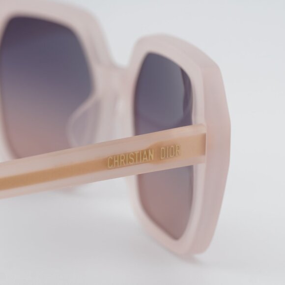 Dior DIORMIDNIGHT S2F 41F1 Sunglasses Matte Pink Square Frame main image 6